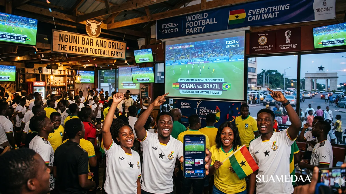 Best places to watch the ongoing Worlds Football Party