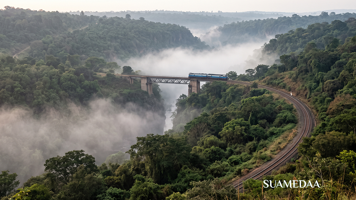 TAZARA-railway-cutting-through-forested-highland-terrain-on-the-Tanzania-Zambia-border