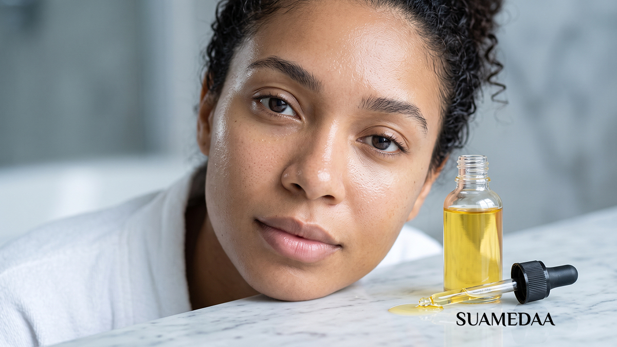 shea-oil-applied-to-face